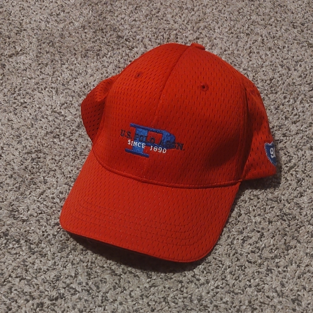 U.S. Polo Assn. Red Men's Cap